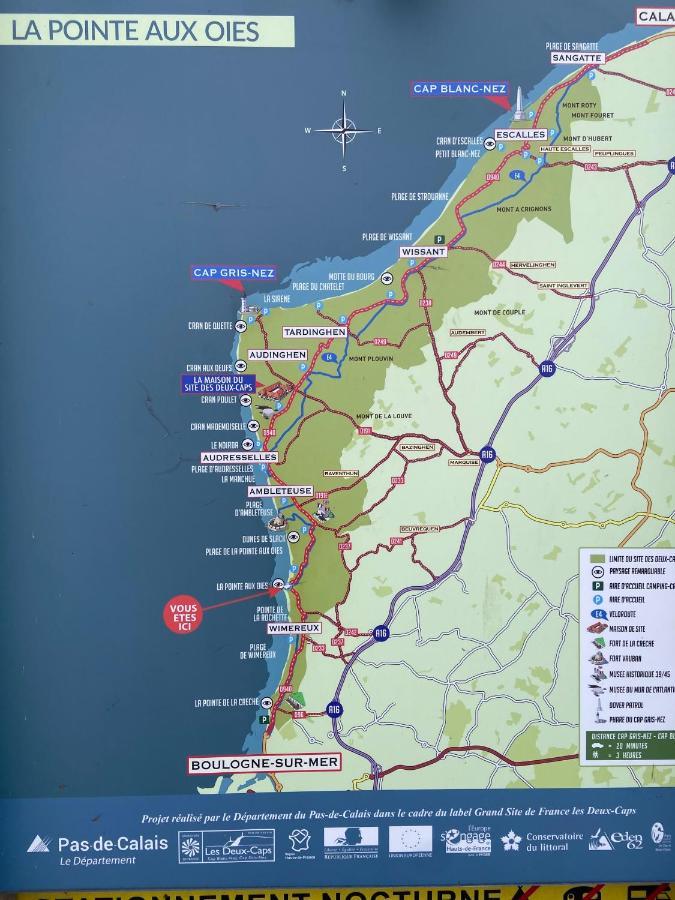 Chambre Tout Confort Avec Commodites Espace Repas Wifi Parking Wimereux Eksteriør bilde
